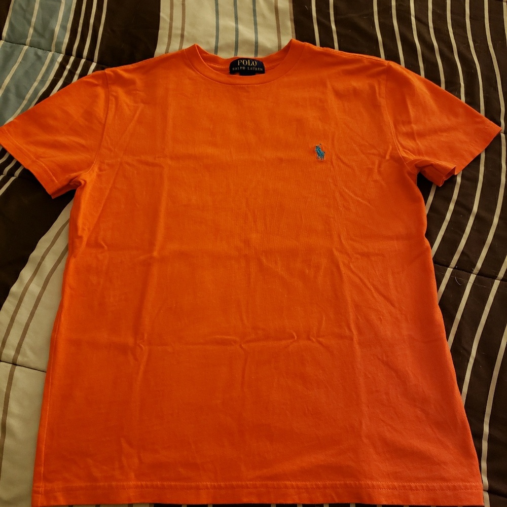 Boy's Orange Polo Shirt